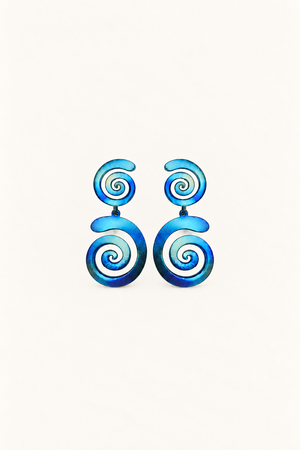 FORTUNA TITANIUM EARRINGS