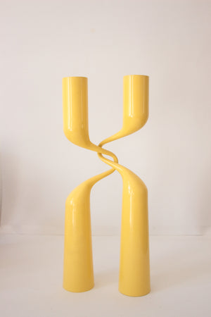 Tango double candle holder by Mikaela Dörfel, 1980's