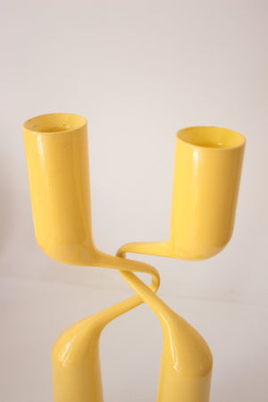 Tango double candle holder by Mikaela Dörfel, 1980's