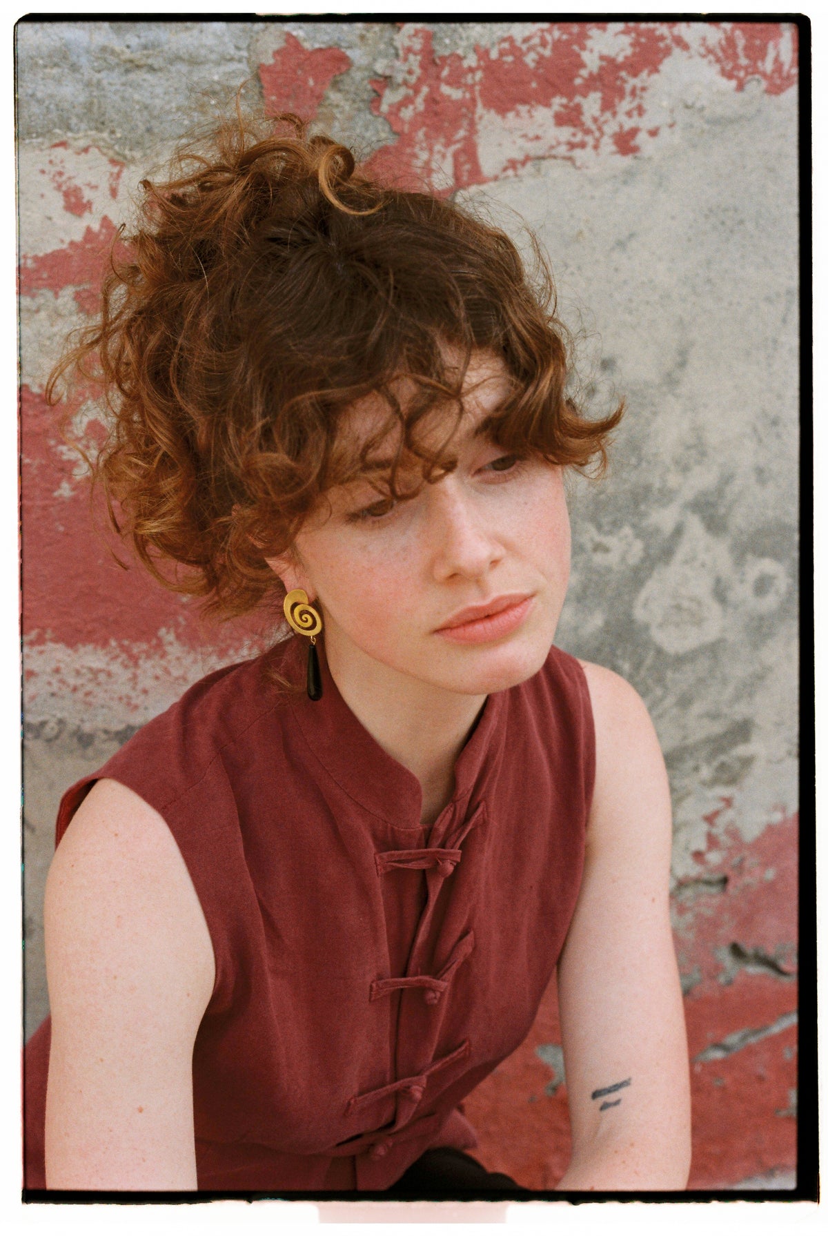 PALAIS TEARDROP ONYX EARRINGS