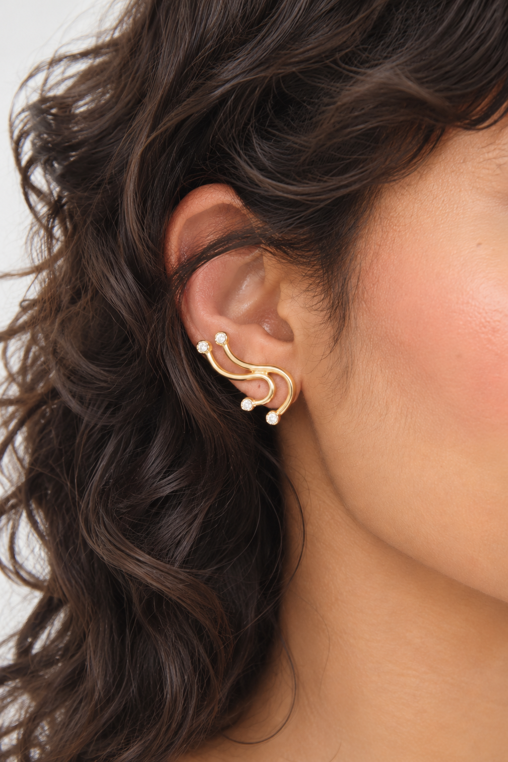 THE LIFETIME DIAMOND EARRINGS Silver