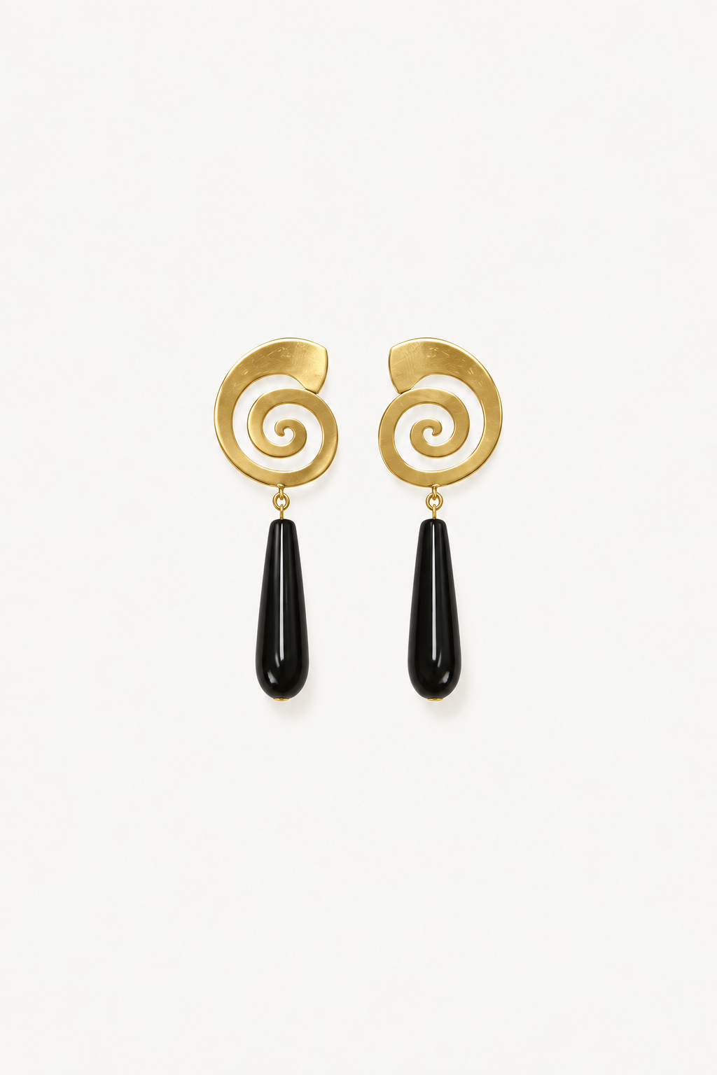 PALAIS TEARDROP ONYX EARRINGS