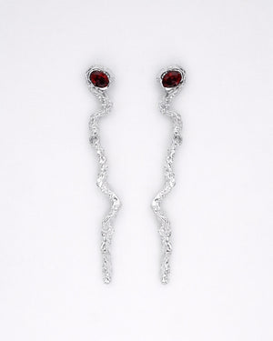 Deriva Earrings Silver