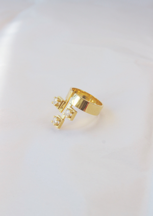 THE BEGIN AGAIN RING - Gold