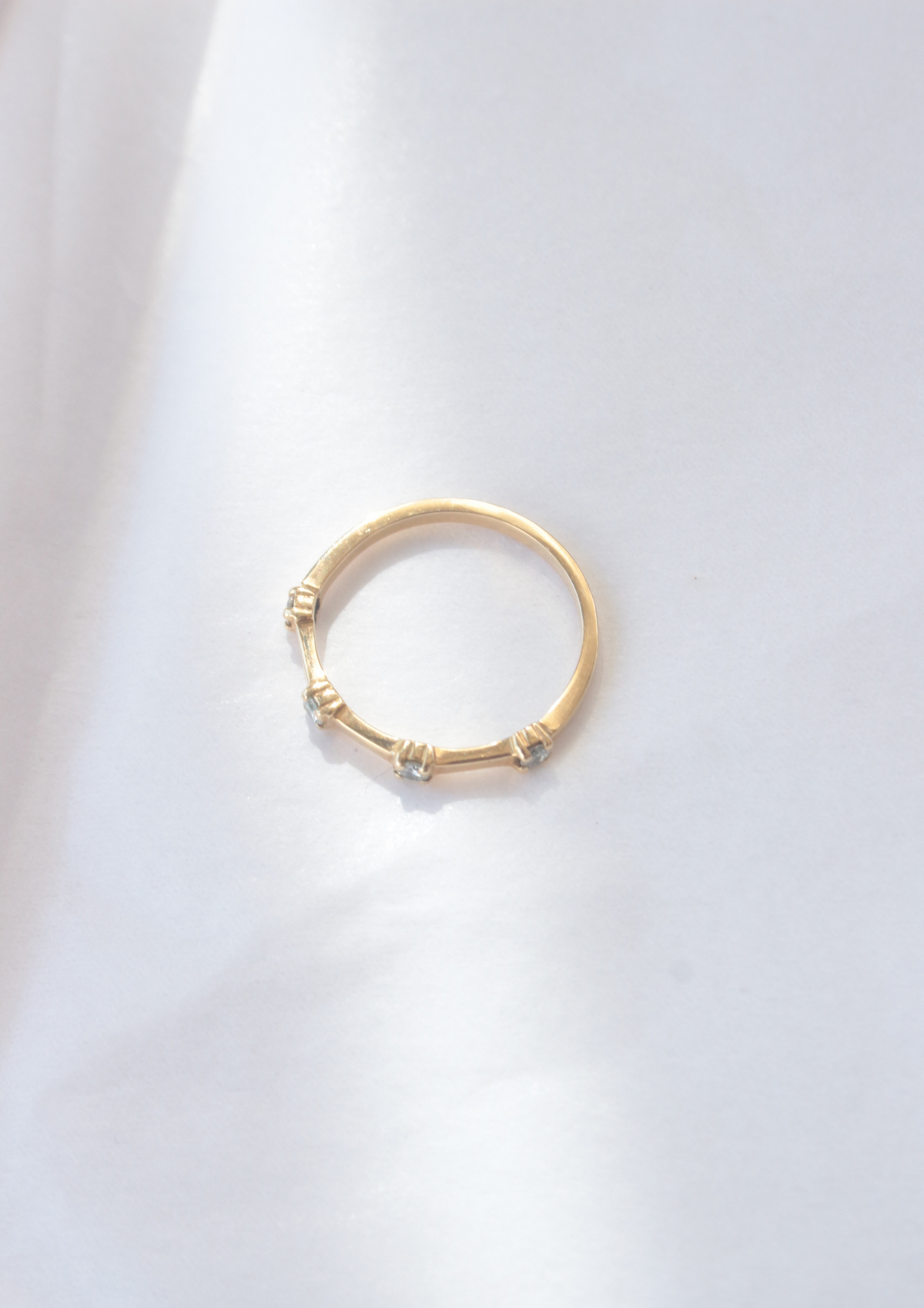 THE SEAL OF LOVE DIAMOND RING - Silver