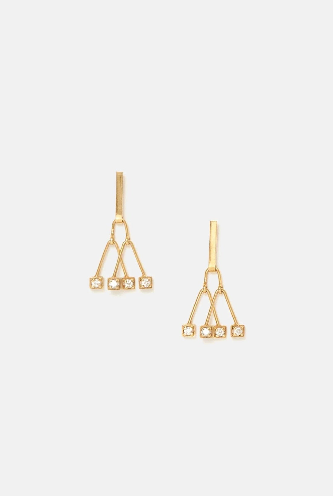 GRANDMA DIAMOND EARRINGS