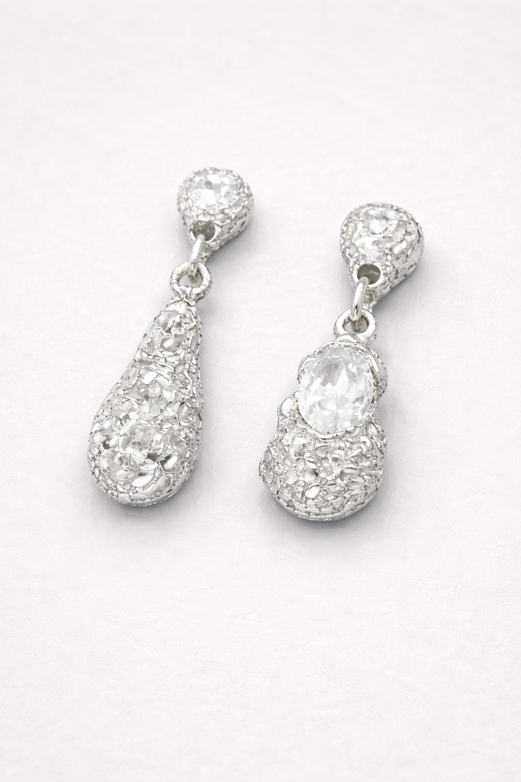 Ombra Earrings Silver