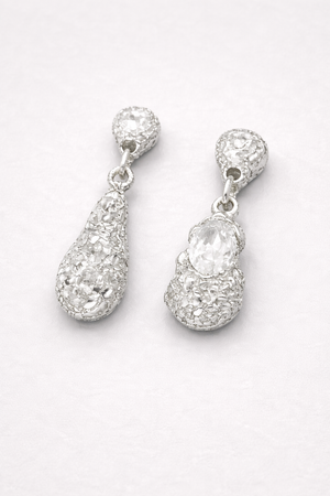 Ombra Earrings Silver