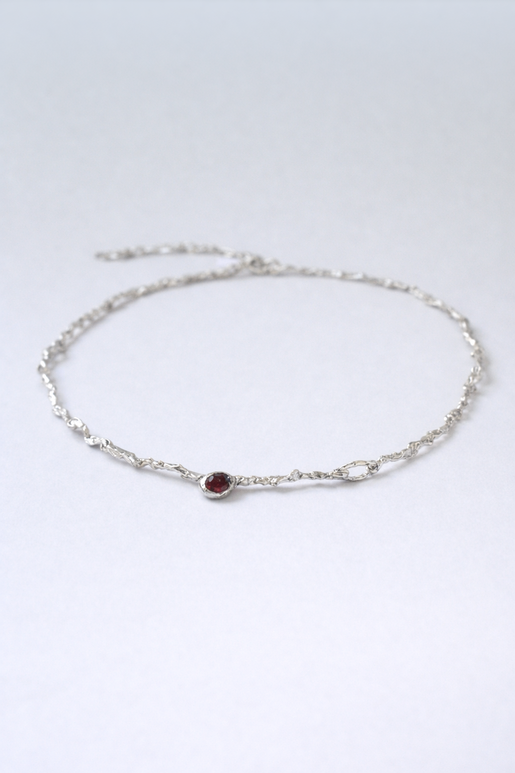 Flux Necklace Silver