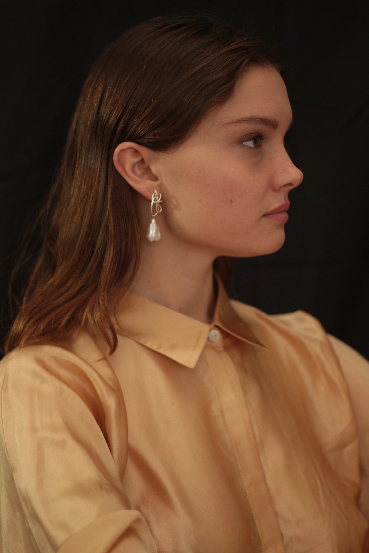 THE SILHOUETTE OF YOUR BODY EARRINGS - SILVER