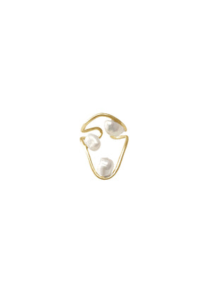 THE SOUND OF DESIRE RING - VERMEIL