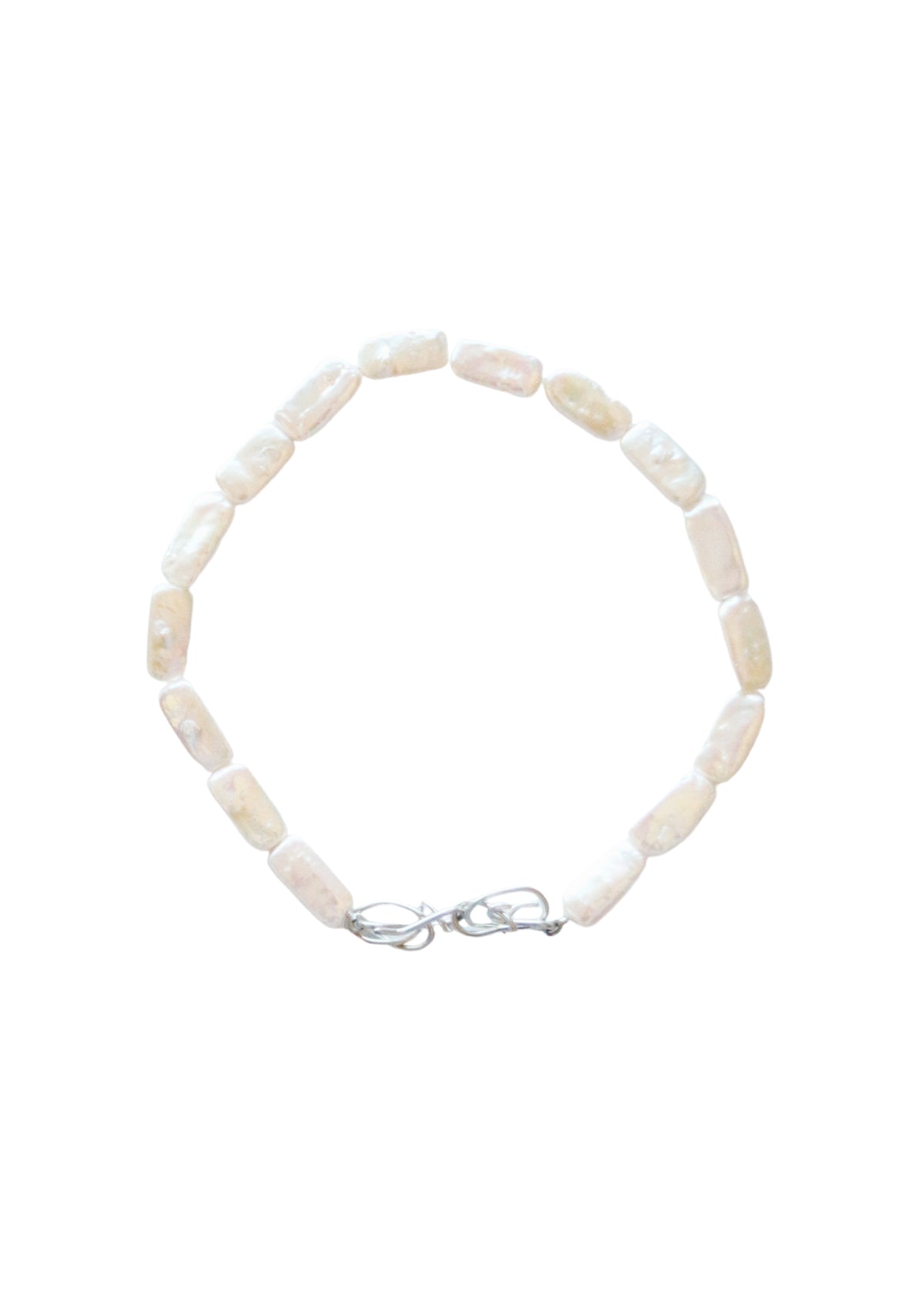 THE BABY PEARL CHOKER - SILVER