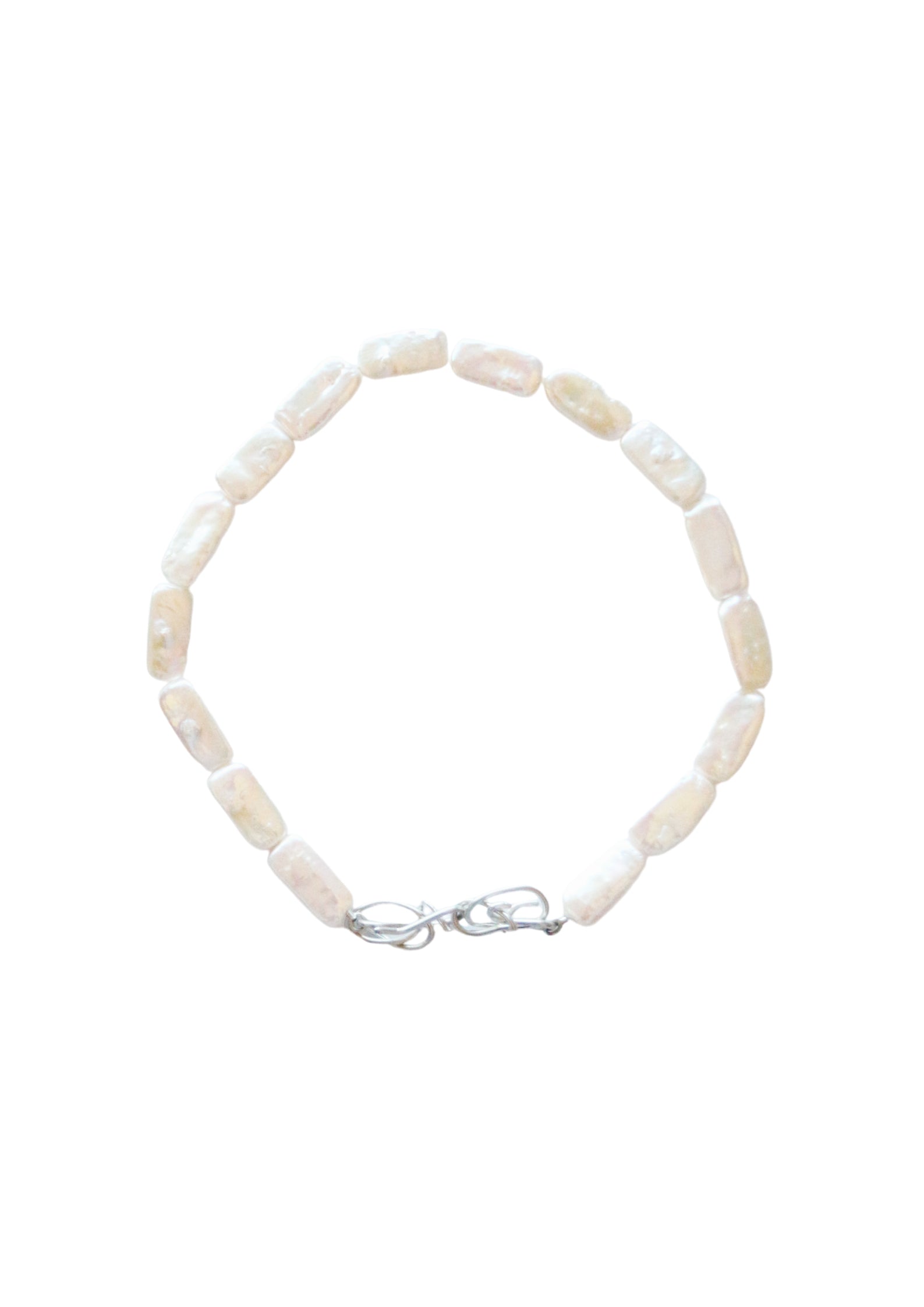 THE BABY PEARL CHOKER - SILVER