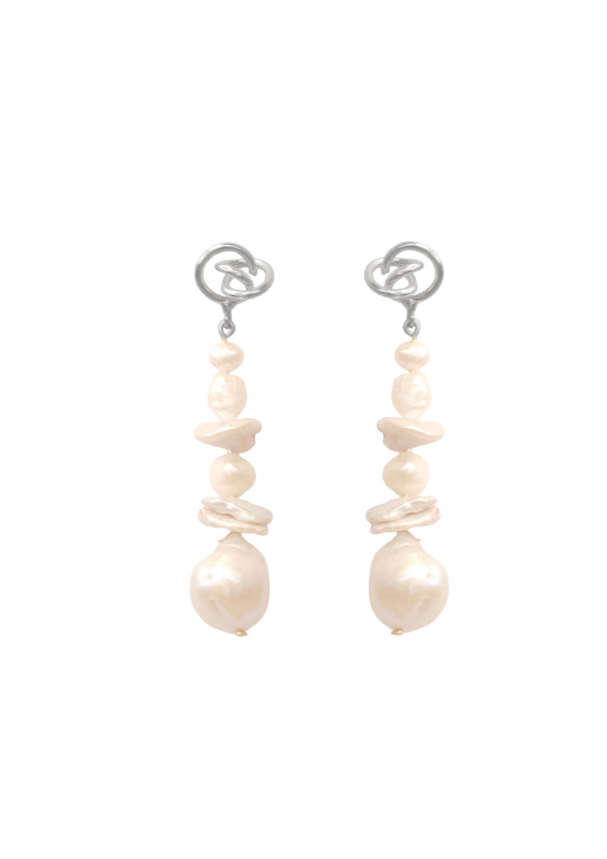 THE ETERNAL EARRINGS - SILVER