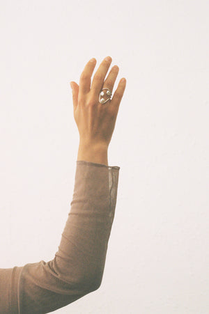 THE SOUND OF DESIRE RING - VERMEIL