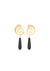 PALAIS TEARDROP ONYX EARRINGS